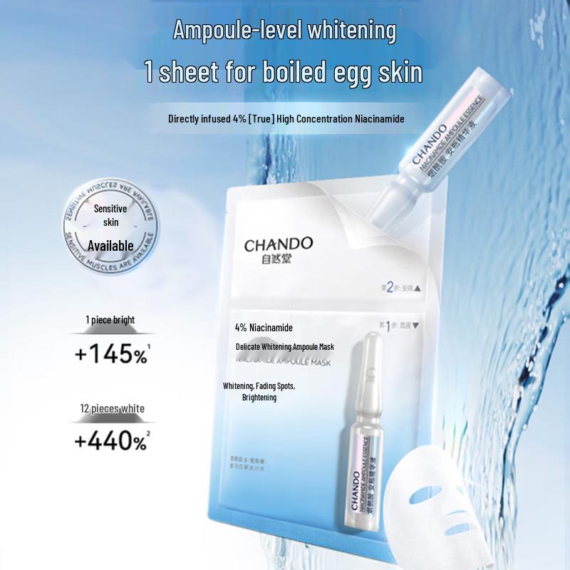 CHANDO Niacinamide Whitening Ampoule Mask