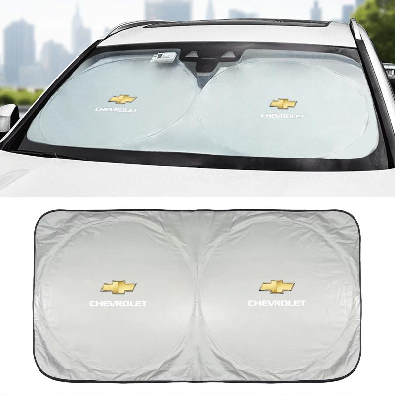 AABHN1 Car Windshield Sun Visor UV Sunshade Protection Shield For Chevrolet Spark Captiva Cruze Malibu Equinox Trax Camaro Blazer