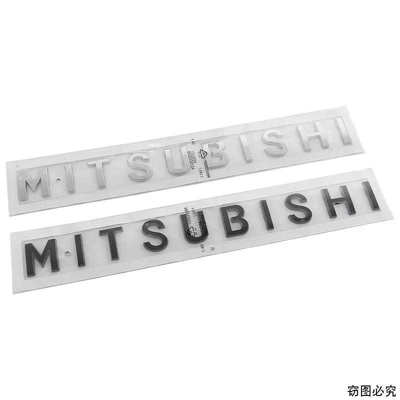 36CM ABS Car Front Rear Trunk Emblem for Mitsubishi Lancer Pajero ASX Outlander Eclipse Cross Galant Mirage L200 Colt Stickers