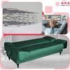 Sofa Sofa Sara Sofa Bed Bonell Bed Family Furniture Green