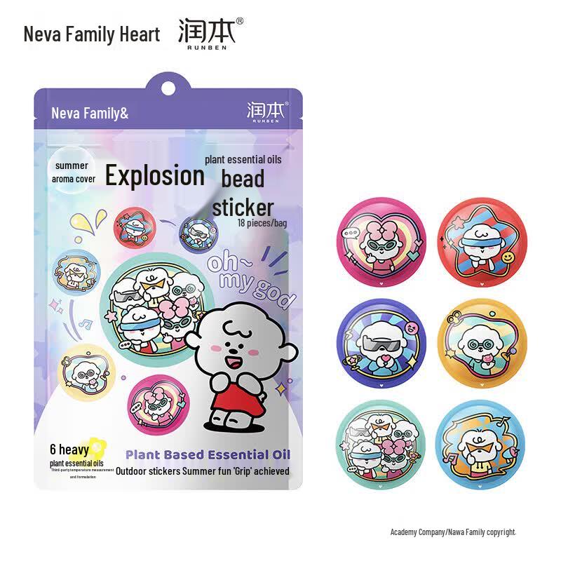 Runben Plant Essential Oil Burst Patches