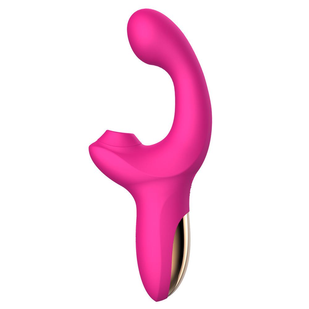 G-Spot Vibrating Massager Stick - Thousand-Person Charm Climax Sucking Erotic Toy for Women