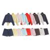 European and American style, wholesale women's clothing fashion versatile temperament casual design nine-color hair polka dot set