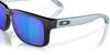 Oakley OJ9007 HOLBROOK XS Matte Trans Stonewash SAPPHIRE Polarized 53mm Kids' Sunglasses, Frame/Prizm Lens,