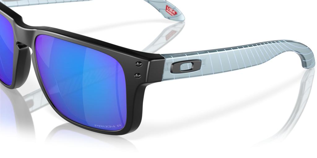 Oakley OJ9007 HOLBROOK XS Matte Trans Stonewash SAPPHIRE Polarized 53mm Kids' Sunglasses, Frame/Prizm Lens,