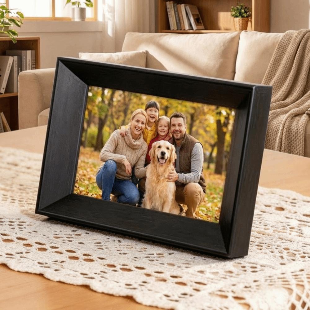 Multiple Sizes Tabletop Picture Frame Minimalist Square Vintage Photo Frame Resin Picture Frame Ornaments Commemorative Gift