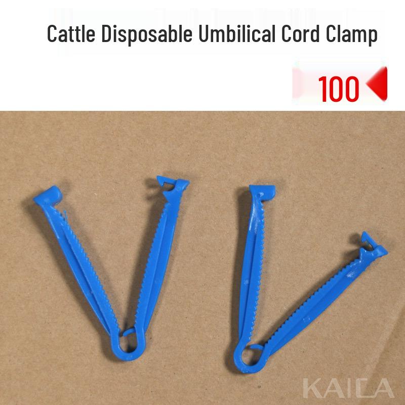 Disposable Umbilical Cord Clamp for Piglets, Dogs, Cows, Horses, and Sheep - Free Shipping
