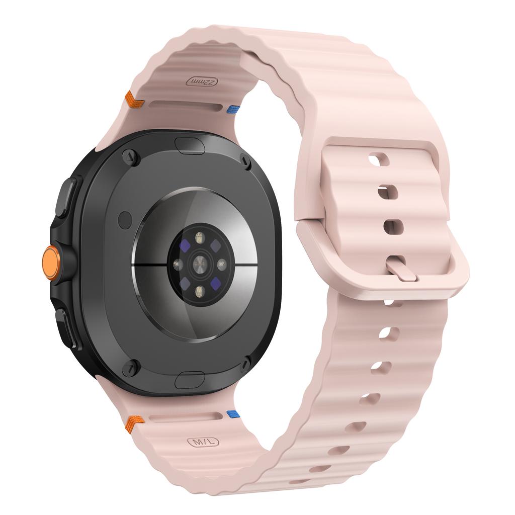 Silicone Band for Samsung Galaxy Watch 8 Classic 46mm Strap Accessories Smartwatch Rubber Bracelet for Samsung Galaxy Watch 8 44mm 40mm Strap