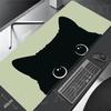 Cute Black Cat Big Head Anime Extended Gaming Mouse Pad Large Desk MatNonSlip AntiDirt Extended Desk Mat