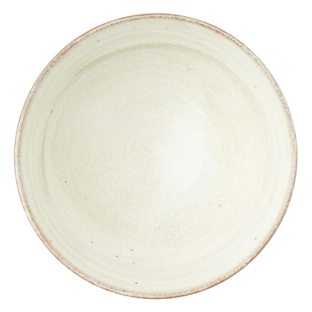 Marui Seito Shigaraki Ware Hechimon Rice Bowl, Diameter 13cm, White Glaze, White, MR-3-4551