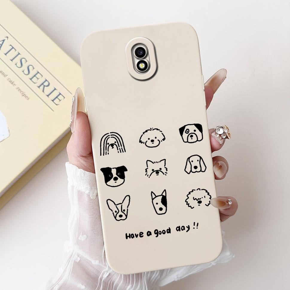 Cute Panda Cover For Samsung J7 2017 Case SM-J730F Silicone Soft TPU Fundas Phone Case For Samsung Galaxy J7 2017 Coque Bumper