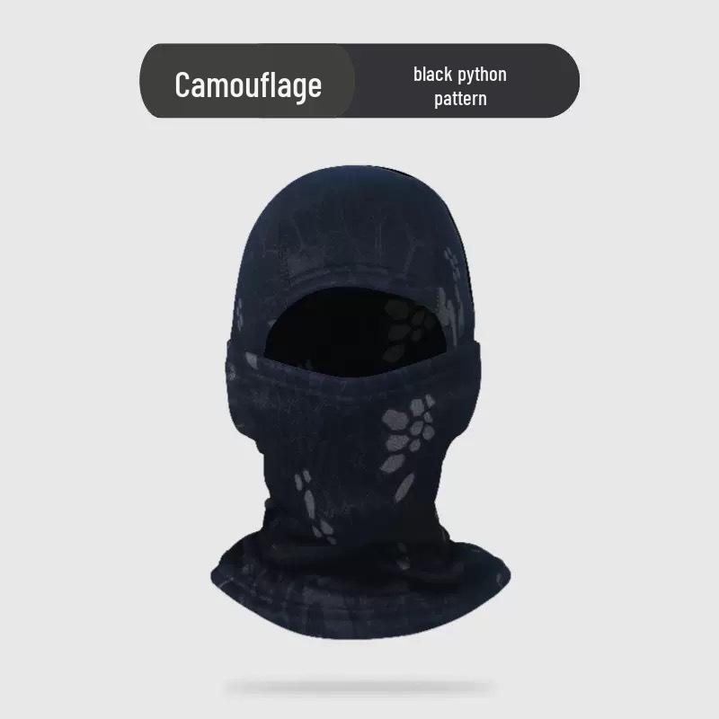 Thickened Fleece Windproof Face Mask for Cold Weather and Skiing