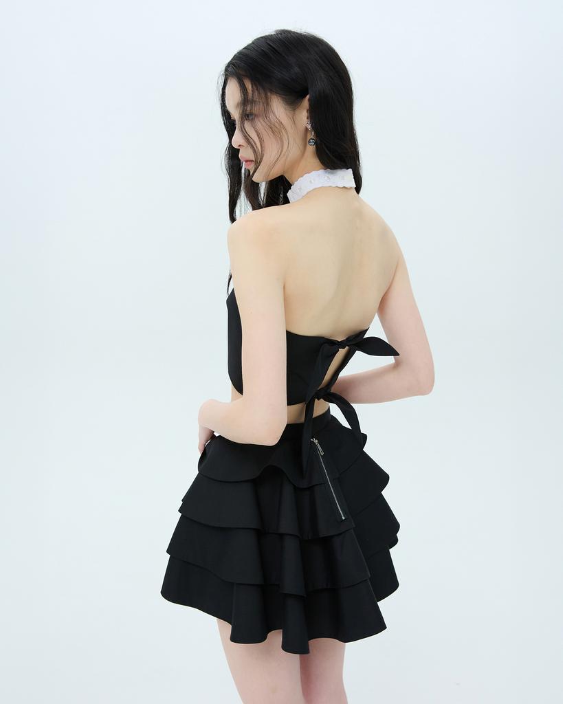 Leobyui Quartet Skirt Black