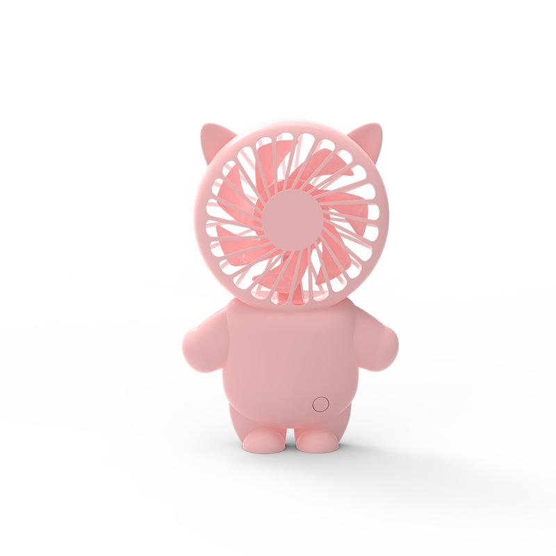 2024 new desktop fan usb charging handheld small fan portable mini dormitory desktop fan gift log