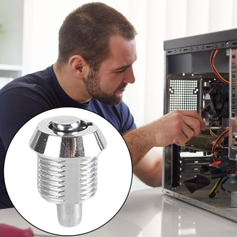 Druckschloss für Schrank mit Röhrenschlüsseln Möbelbeschläge Schloss Sicherheitsschloss Beschläge für Schmuckkasten Geräte Schublade