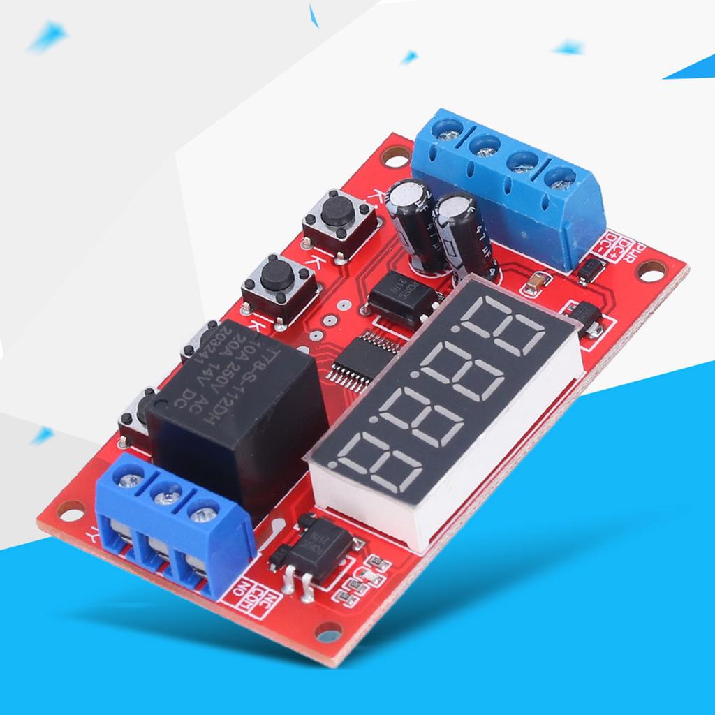 Zigbee Relay Time Delay Relays 11-Pin Pins 12V Programmable Cycle Timer ...