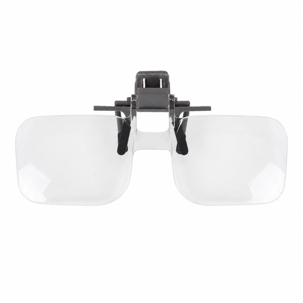1pcs Clip On Style Clip On Magnifying Glass Reading Magnifying Glasses Reading Books