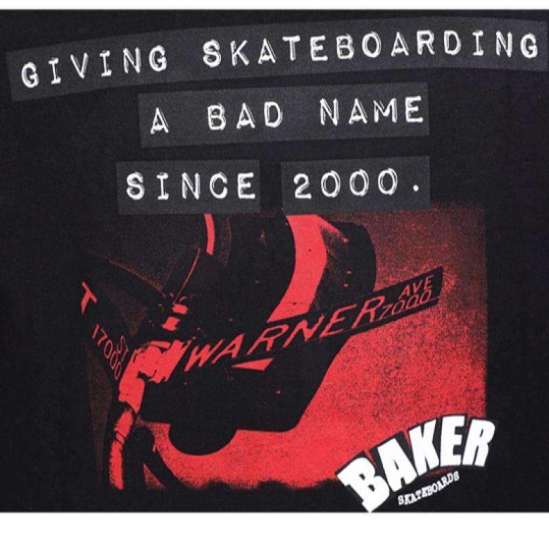 Vans X Baker Long Sleeve T shirT Vn0a455iblk1