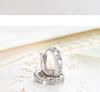 S925 Sterling Silver Diamond Ear Cuffs - 2026 Elegant Japanese Korean Style Simple Hoop Earrings for Women