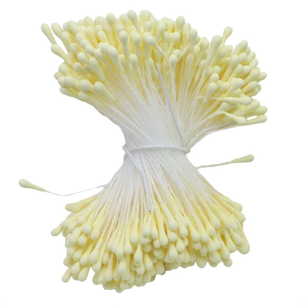 2mm 390 Root Matte Heart Flower Simulation, Eco-Friendly Rose Lily Stamen