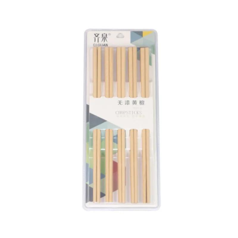 10 Pairs Chopsticks 25cm Chopsticks Set Sandalwood Tableware Kitchen Tools Accessories Chop Sticks Household Wooden Chopsticks