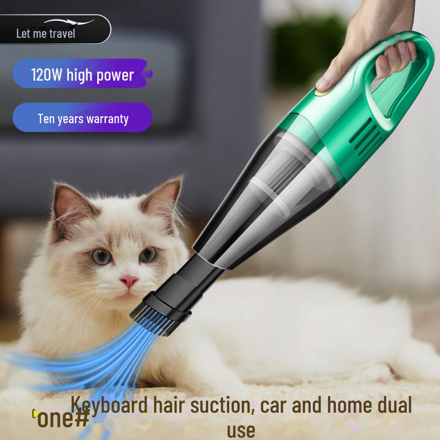 

Cordless Handheld Car & Home Vacuum Cleaner - Mini, Portable, High Power