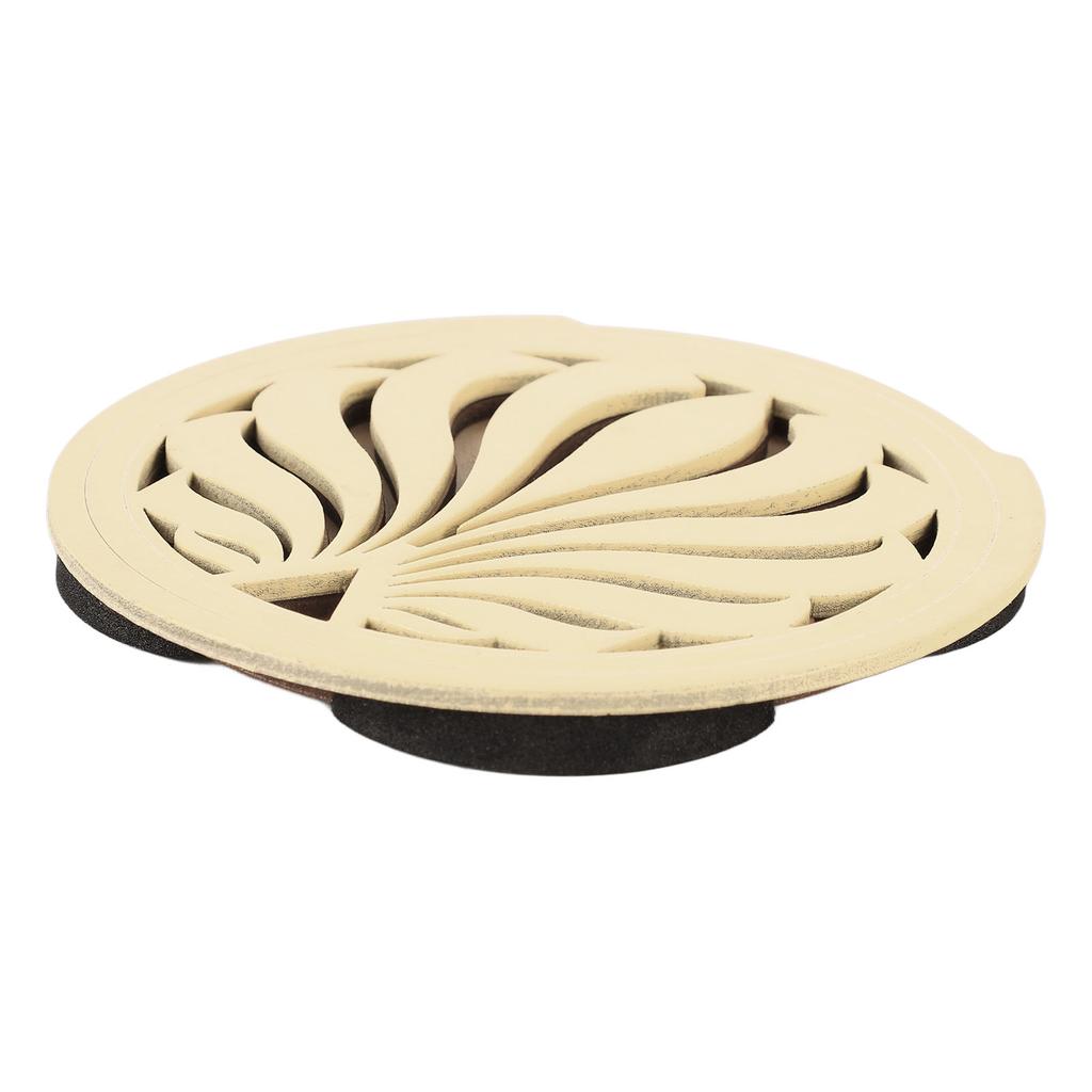 Sound Hole Cover Wood Reduce Feedback Dustproof Guitar Soundhole Cover for 41in Acoustic Guitar