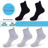 Men's Breathable Cotton Mid-Calf Socks - Sweat-Absorbent, Versatile Business & Sports Wear for All Seasons
