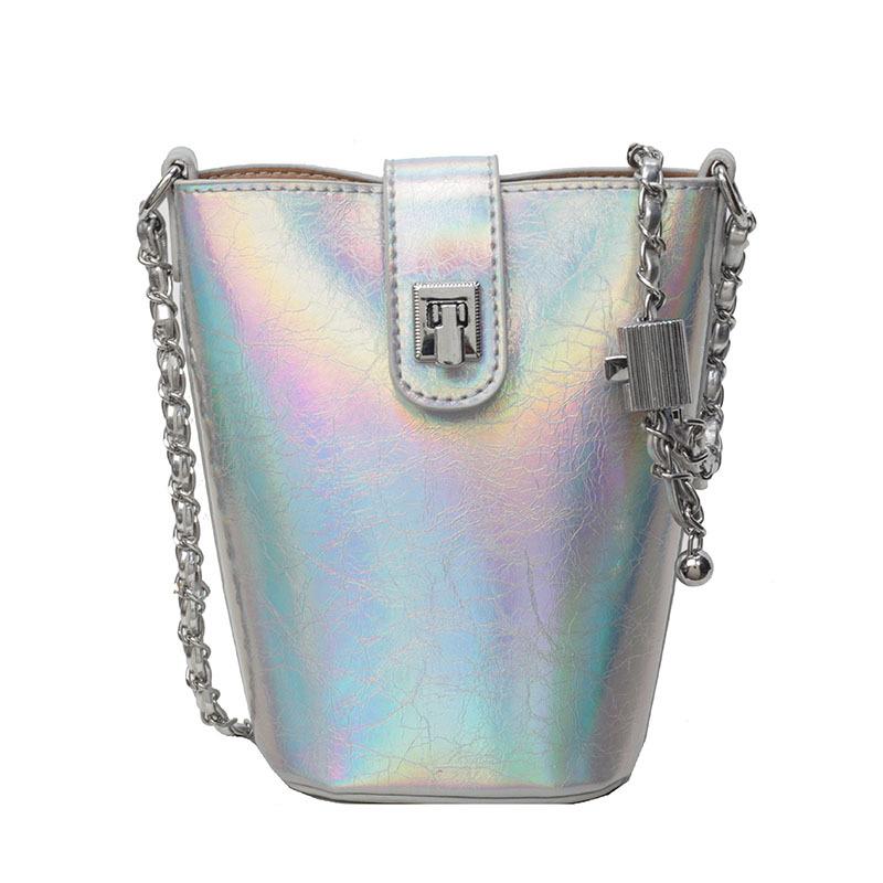 

Трендовый новый нишевый дизайн ins простая сумка-ведро для мобильного телефона персонализированная модная высококачественная сумка-мессенджер на цепочке женская