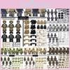 Military Ghost Weapons Specia Force Soldier Swat Tactical Parts Toys