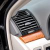 2Pcs Carbon Fiber Interior Side AC Air Vent Cover Trim For Toyota Camry 2007-11