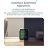 with NDIR Technology 8-in-1 Indoor Air Quality Monitor Humidity Detector Alarm Clock CO 2 Detector LCD Display