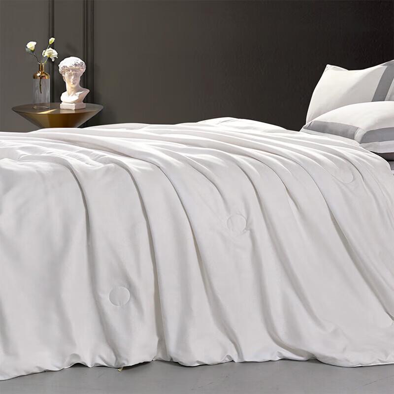 FUANNA Soft Cotton Antibacterial Tussah Silk Quilt