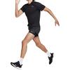Nike Solid Mid-Waist Elastic Sports Casual Shorts Men Bottoms Black FN2992-010