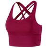 European and American Style Women Shockproof Sports Bra Plus Size Thin Push Up Cross Back Running Yoga Fitness Vest