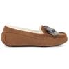 (WMNS) UGG ANSLEY Plaid Bow 'Chestnut' Women's 1127850-CHE