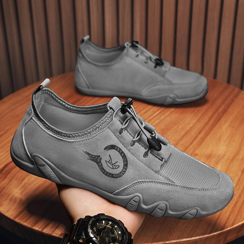 Модная мужская обувь Сетчатая дышащая нескользящая рабочая обувь Мужские модные — фото 5