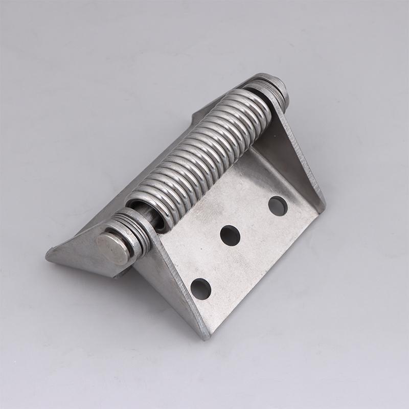 Stainless Steel/Iron Heavy-Duty Thickened Hinge With Automatic Spring Closure Reset For Industrial Electrical Cabinet Doors