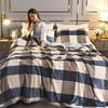 LISM Muji Style Heavy Flannel Fleece Blanket