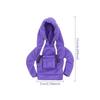 Mobidea Car Gear Shift Hoodie Cover Universal Plush Gear Handle Decor for Manual/Automatic Car Shift Lever Interior Decoration