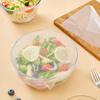 Japan Kitchen Silicone Cling Film: Stretchable, Transparent, Food-Grade Lid for Bowl Sealing, Suitable for Refrigerator and Microwave Use