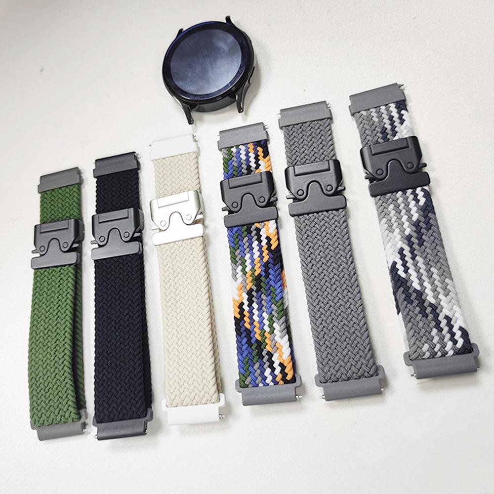 20mm 22mm Uhrenarmband Für Samsung Galaxy Watch 7/6/5/5 pro/4/Classic/3 Geflochtenes Armband Correa Huawei watch GT 5 pro 4 3 SE Armband