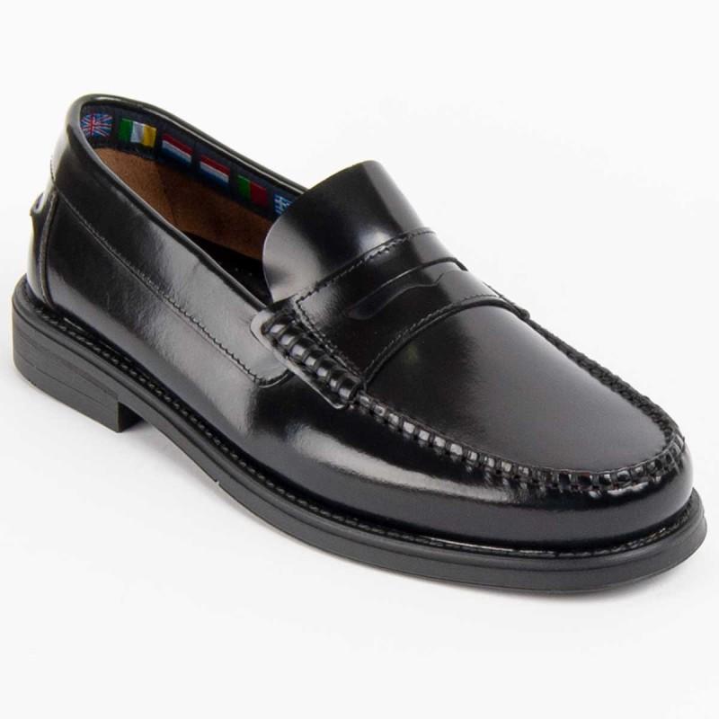 Mocasín De Piel Para Hombre.  Purapiel  Castellar2  102507