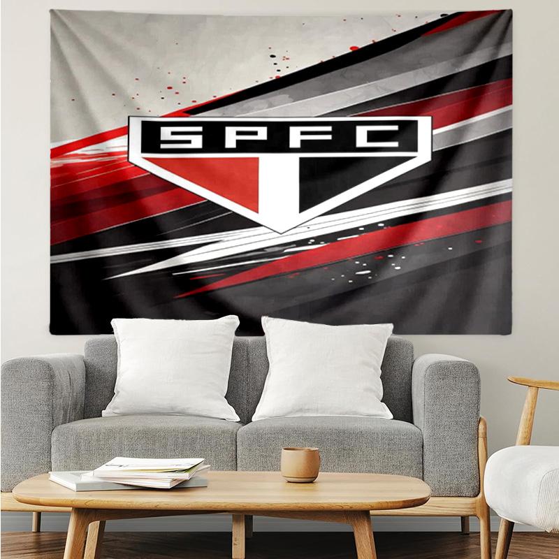 Spfc Team Crest Design Printed Printed Tapestry, for Bedroom,Livingroom, Dormitory, Large Wall Decor, Fabric Decor Fan Birthday Gifts