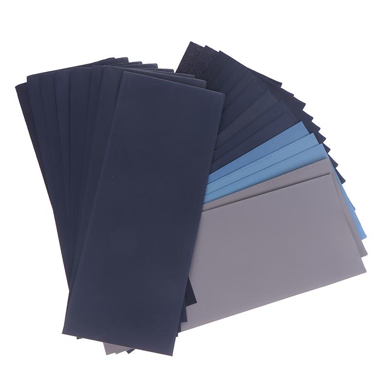 5/6/8/10/18/24Pcs Sandpaper 2000 2500 3000 5000 7000 Mixed Grits Sand Paper Water/Dry Sanding Paper Abrasive Tool