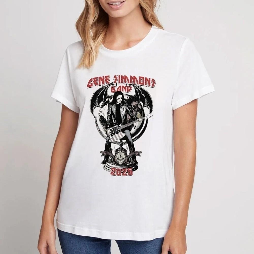 Gene Simmons Band 2025 Tour T-shirt Unisex T-Shirt XXXXL