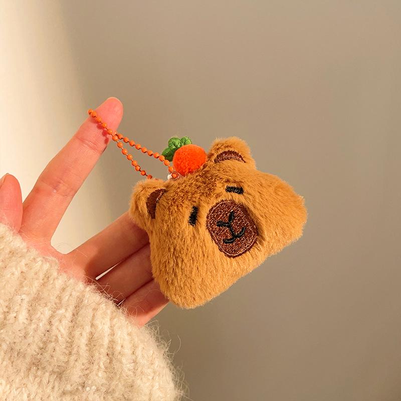 Plush Cartoon Keychain Pendant - Cute Gift Accessories for Bags