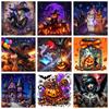 Diamond Embroidery Halloween Ghost Witch Rhinestone Picture Diamond Painting Kit Mosaic Full Square Drill Home Decor