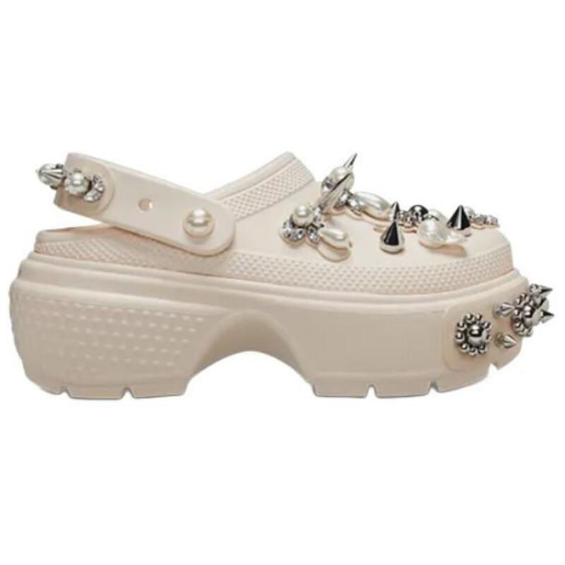 SIMONE ROCHA x Crocs Stomp EVA Lightweight Round-toe Stomp Shoes Women's White