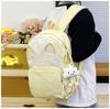 Schoolbag Japanese homemade sweet and cute cat ears large capacity backpack for primary and secondary school students schoolbag Korean